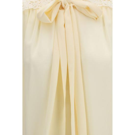 26FW 끌로에 블라우스 CHCH26AHT30005114BB BEIGE - CHLOE