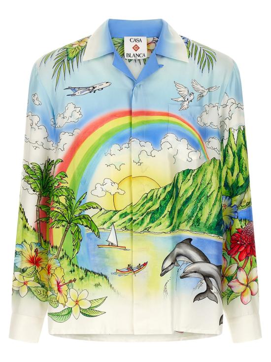 26SS 카사블랑카 긴팔 셔츠 CA328877BM MULTICOLOR