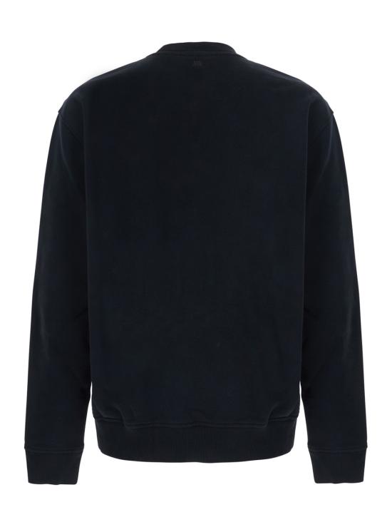 26FW 아미 스몰 하트 로고 스웨트셔츠 BFUSW035730001 Black - AMI