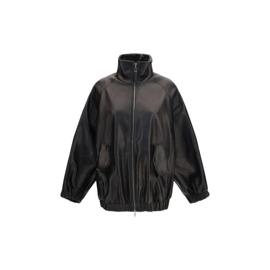 26FW 브루넬로 쿠치넬리 가죽 자켓 BRMPNMO7569PC101BB BLACK