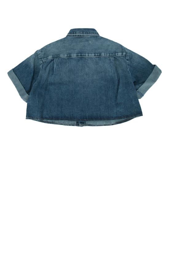 26SS MM6 메종마르지엘라 데님 셔츠 M60763MM07AMM6C31U M601 BLUE - MM6 MAISON MARGIELA