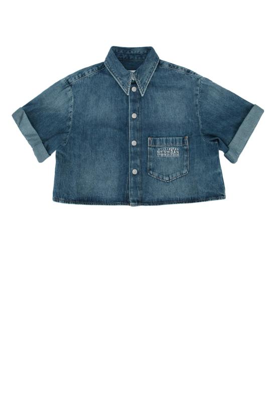 26SS MM6 메종마르지엘라 데님 셔츠 M60763MM07AMM6C31U M601 BLUE