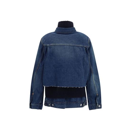 26FW 사카이 데님 자켓 SA2608589436BB BLUE - SACAI