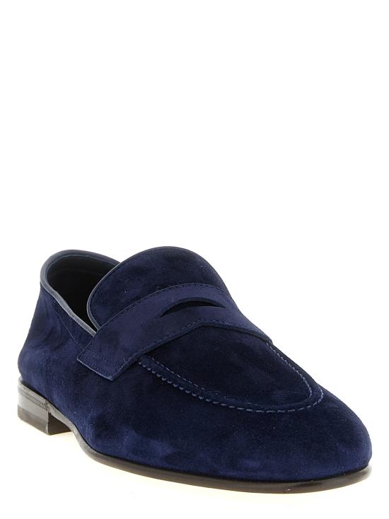 26SS 브루넬로 쿠치넬리 로퍼 BR326098BM BLUE - BRUNELLO CUCINELLI