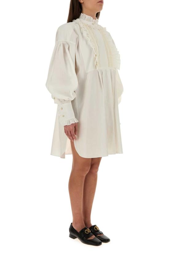  발렌티노 가라바니 미디 원피스 6B3VAUF590D 0BO WHITE - VALENTINO GARAVANI