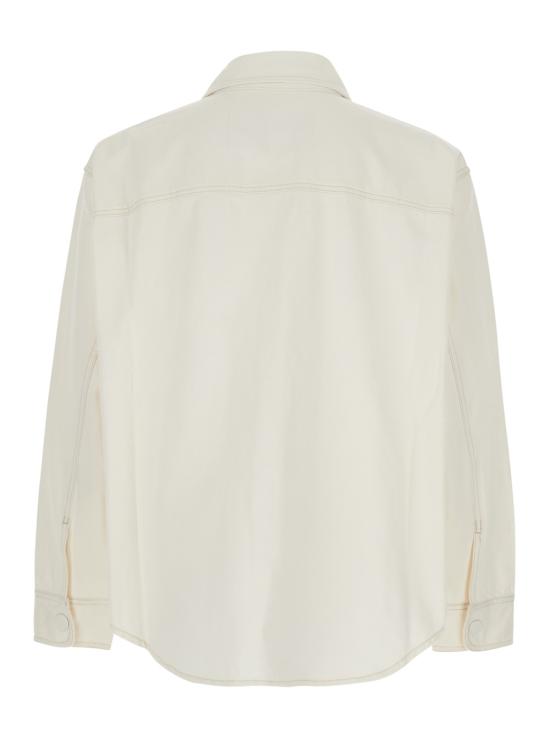 26FW 아미 긴팔 셔츠 UJK918DE0134136 White - AMI
