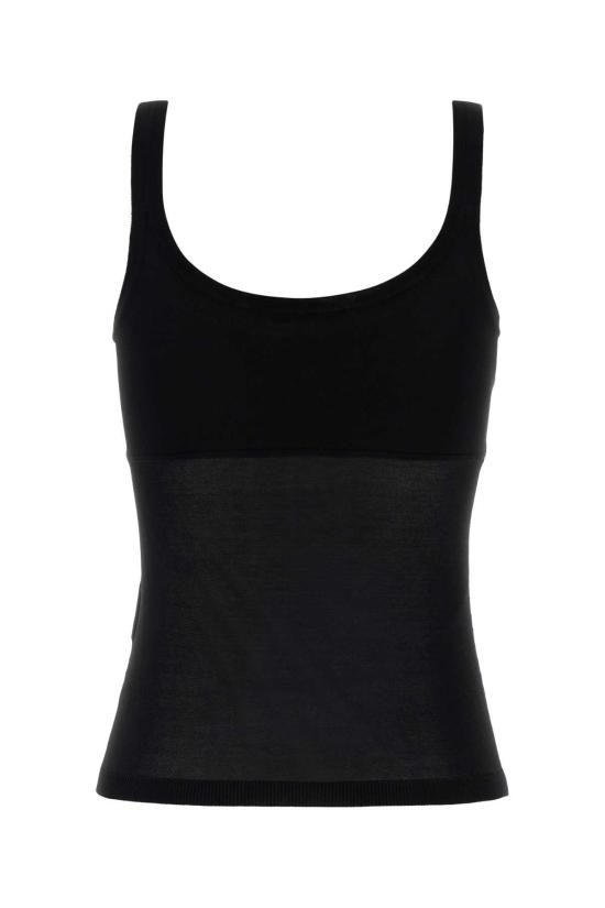 26SS 막스마라 민소매 티셔츠 2611361443600 001 BLACK - MAX MARA