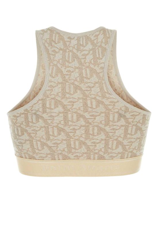  팜앤젤스 민소매 티셔츠 PWHT011R24KNI001 0361 BEIGE - PALM ANGELS