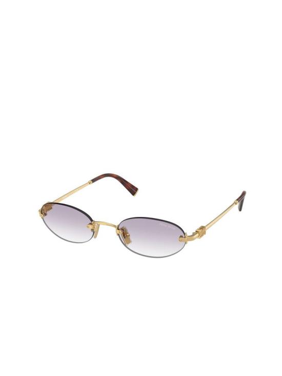  미우미우 림리스 오벌 선글라스 0MU A54S 5AK04O 51 Miu Miu PURPLE - MIU MIU