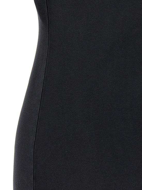  발렌시아가 미디 원피스 BA312117BM BLACK - BALENCIAGA