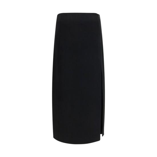 26FW 케이트 롱 스커트 KH41924231200BB BLACK - KHAITE