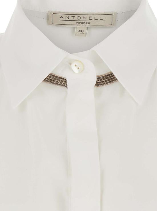 26FW 안토넬리 피렌체 블라우스/셔츠 R1437109C020 White - ANTONELLI FIRENZE