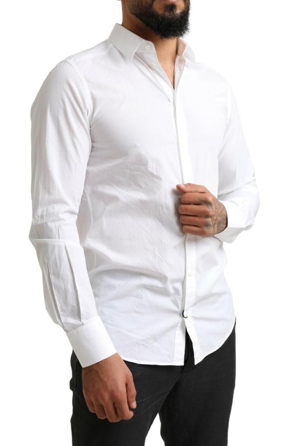  돌체앤가바나 긴팔 셔츠 TSH84098 WHITE - DOLCE & GABBANA