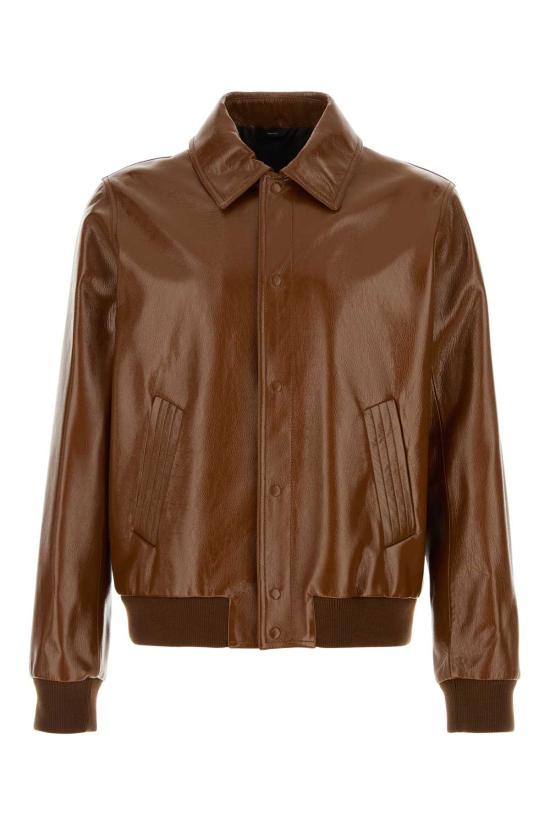 26SS 펜디 레더 블루종 FPJ141AVZR F0BR1 BROWN