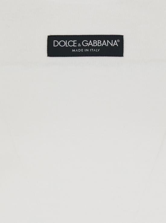 26FW 돌체앤가바나 탑 F8N08TGDDYHW0800 White - DOLCE & GABBANA