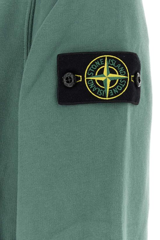 26FW 스톤 아일랜드 오가닉 코튼 플리스 후드 L2S156100048S0A20 V005T GREEN - STONE ISLAND