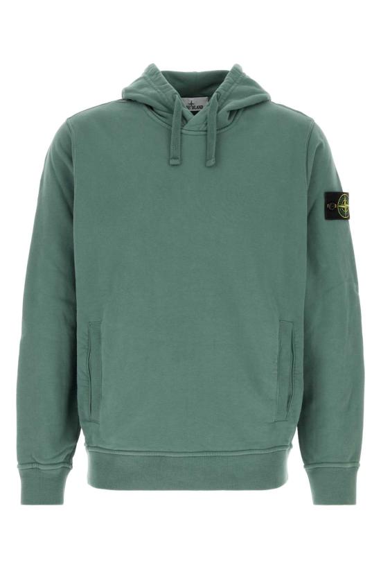 26FW 스톤 아일랜드 오가닉 코튼 플리스 후드 L2S156100048S0A20 V005T GREEN