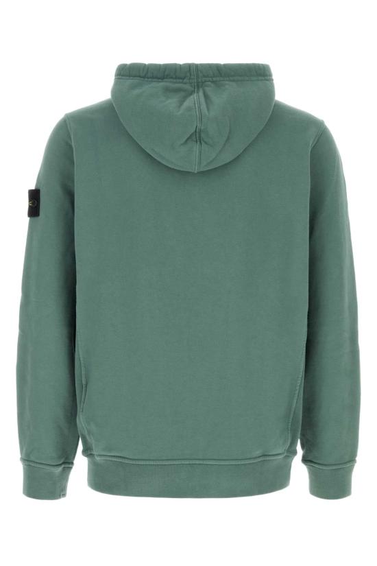 26FW 스톤 아일랜드 오가닉 코튼 플리스 후드 L2S156100048S0A20 V005T GREEN - STONE ISLAND