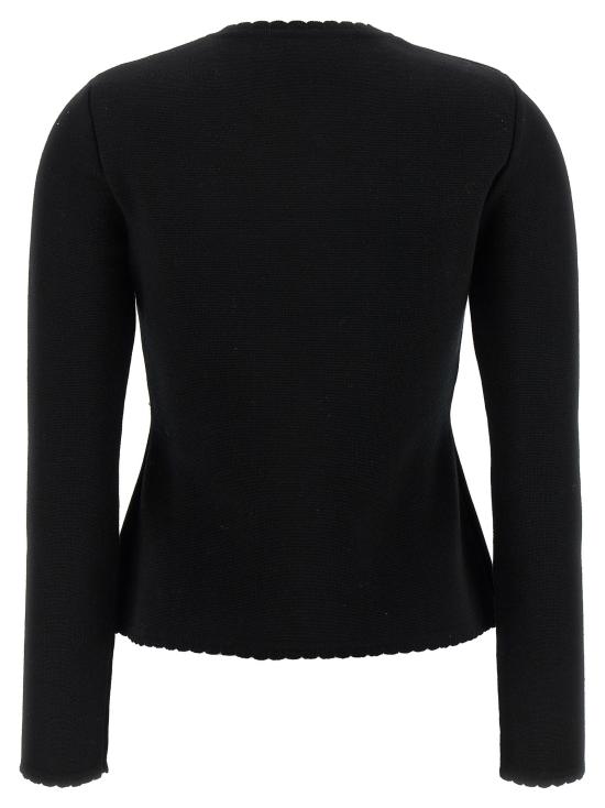 25FW 모스키노 가디건 MO313296BM BLACK - MOSCHINO