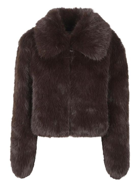 26FW 더프랭키샵 무스탕 COFS041442000 BROWN