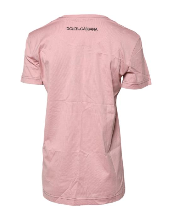  돌체앤가바나 반팔 티셔츠 TSH8145 PINK - DOLCE & GABBANA