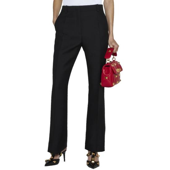  발렌티노 가라바니 스트레이트 팬츠 VA 9137708826836 BLACK - VALENTINO GARAVANI