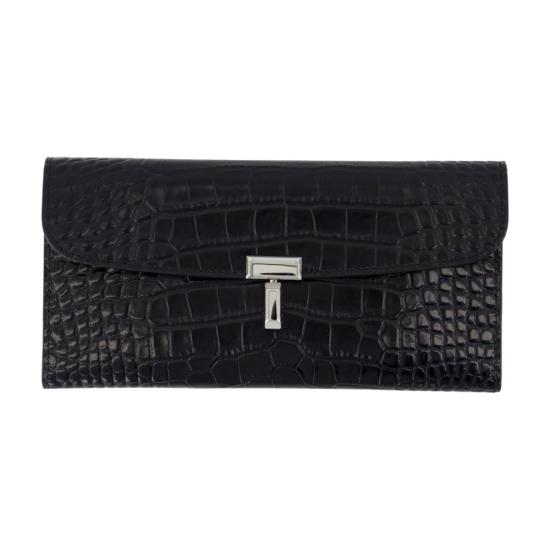 25FW 토템 지갑 TEM024015 BLACK - TOTEME
