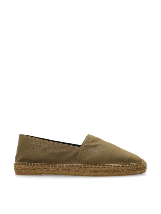  생로랑 코튼 캔버스 에스파드리유 818117AADNX3302 GREEN - SAINT LAURENT