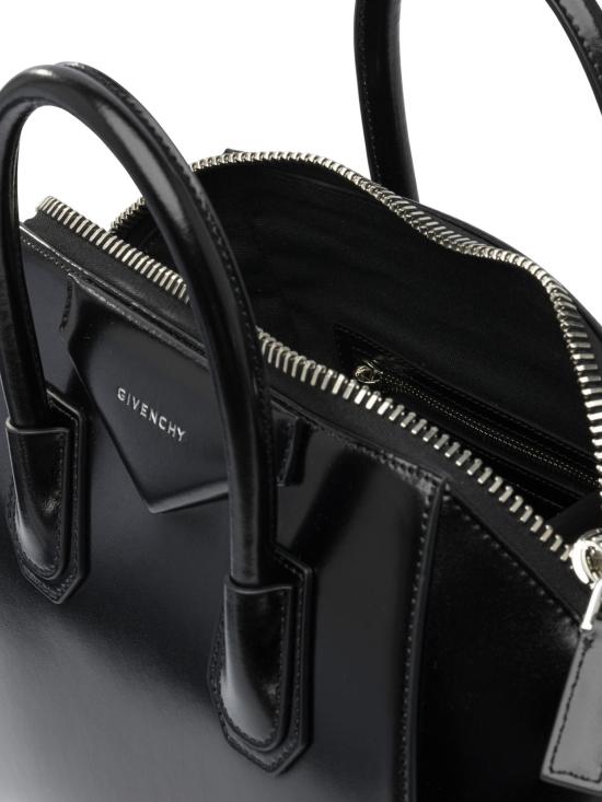 26FW 지방시 안티고나 레더 토트백 BB5149B1R0001 Black - GIVENCHY