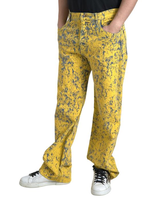  돌체앤가바나 데님 팬츠 PAN74845 YELLOW - DOLCE & GABBANA