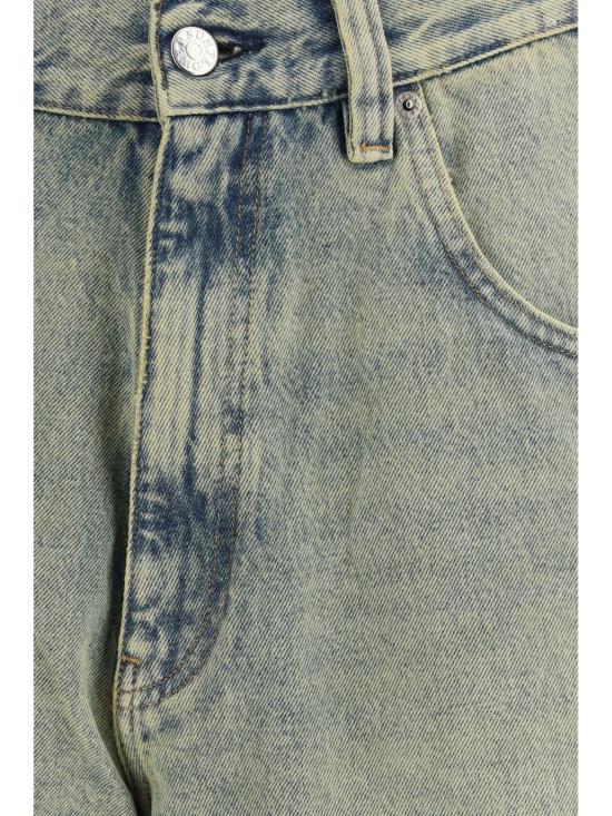 26SS 선플라워 데님 숏팬츠 51533 753 BEIGE - SUNFLOWER