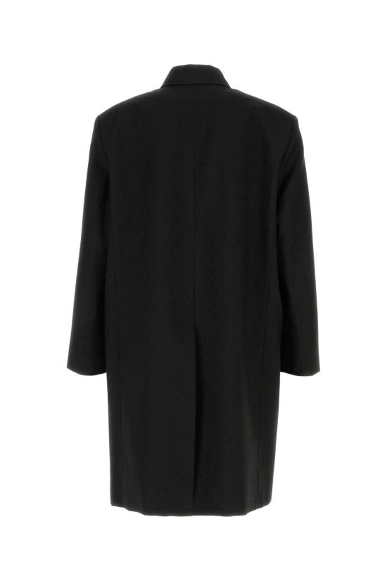 26SS 구찌 GG 울 싱글 코트 865484ZAUP1 1000 BLACK - GUCCI