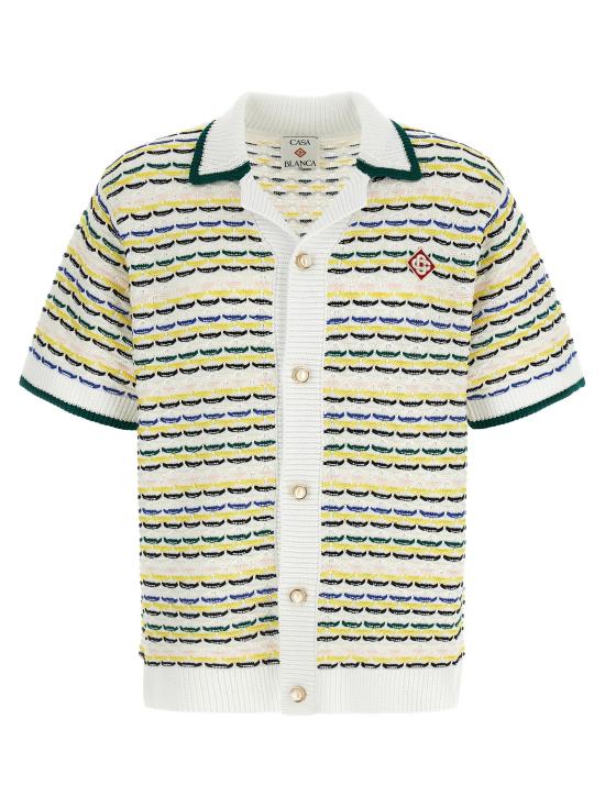 26SS 카사블랑카 반팔 셔츠 CA328991BM MULTICOLOR