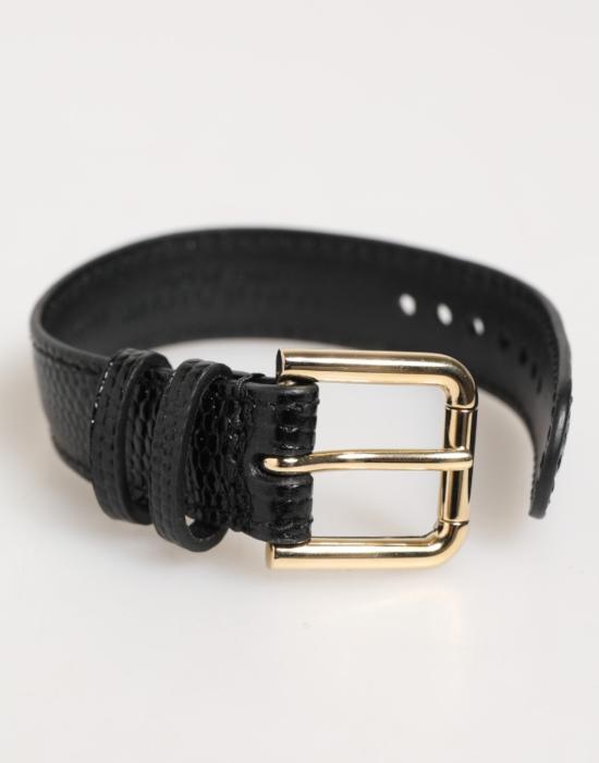  돌체앤가바나 가죽 벨트 SMY11135 BLACK - DOLCE & GABBANA