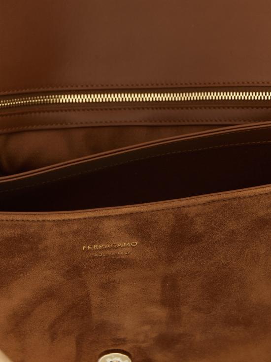 26SS 살바토레 페라가모 숄더백 FE332210BM BROWN - SALVATORE FERRAGAMO