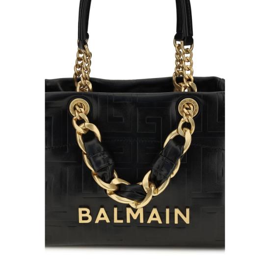 26FW 발망 숄더백 BAHN1FD871LETF0PABB BLACK - BALMAIN
