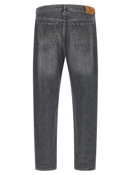 26FW 브루넬로 쿠치넬리 데님 팬츠 BR337623BM GRAY - BRUNELLO CUCINELLI