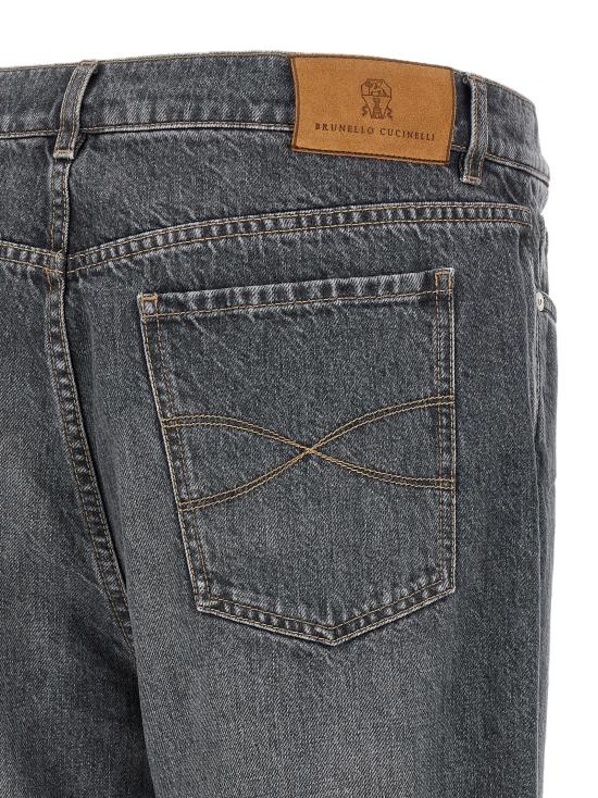 26FW 브루넬로 쿠치넬리 데님 팬츠 BR337623BM GRAY - BRUNELLO CUCINELLI