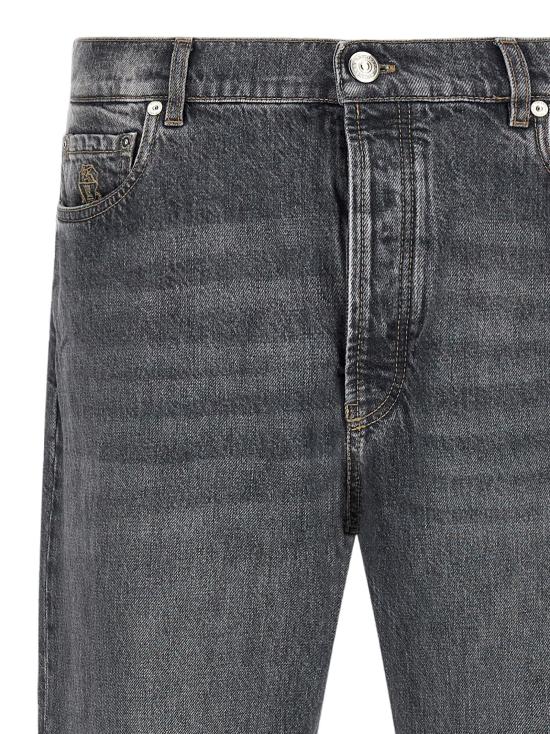 26FW 브루넬로 쿠치넬리 데님 팬츠 BR337623BM GRAY - BRUNELLO CUCINELLI