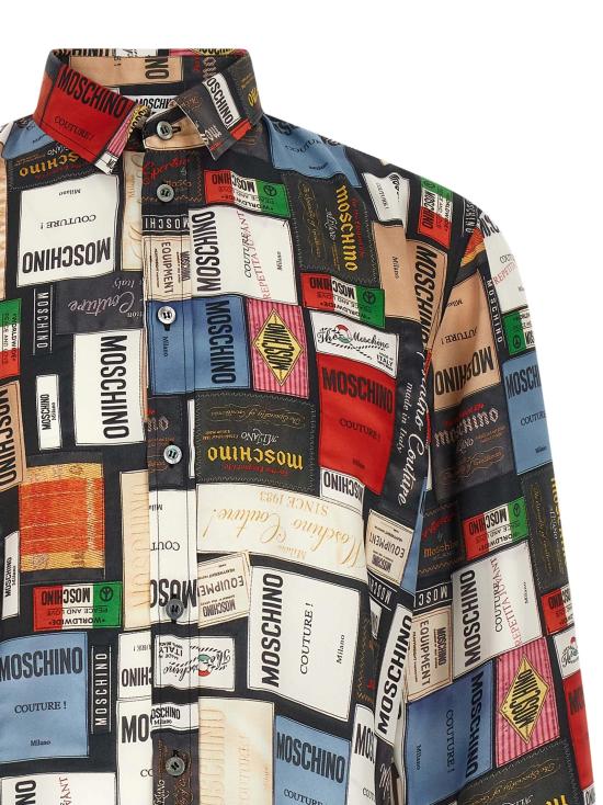 26FW 모스키노 긴팔 셔츠 MO337563BM MULTICOLOR - MOSCHINO