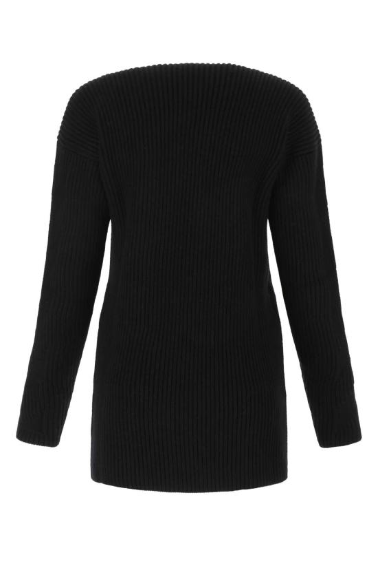  오프화이트 스웨터 OWHE067F21KNI001 1000 BLACK - OFF WHITE