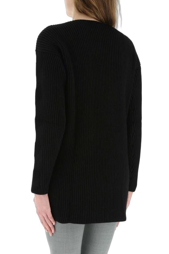  오프화이트 스웨터 OWHE067F21KNI001 1000 BLACK - OFF WHITE