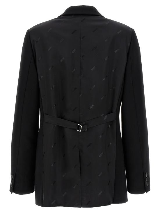  모스키노 트렌치 코트 MO295579BM BLACK - MOSCHINO