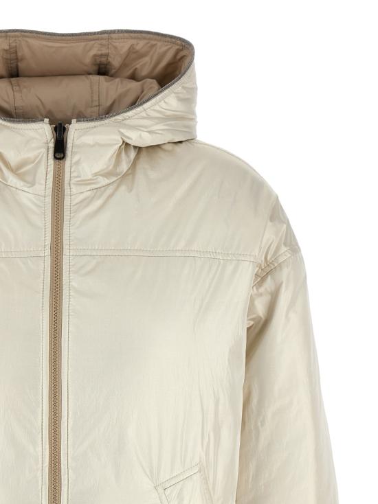 브루넬로 쿠치넬리 숏패딩 BR290099BM BEIGE - BRUNELLO CUCINELLI