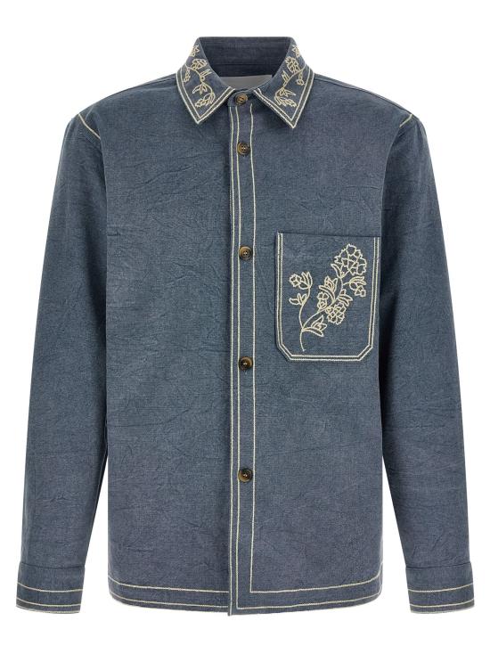 26SS 이자벨마랑 데님 셔츠 MA334559BM BLUE