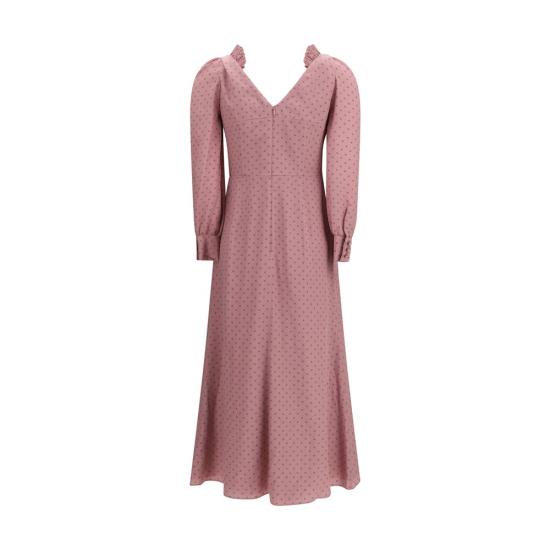 26SS 알레산드라리치 미디 원피스 ALFABX4314F46861941BB PINK - ALESSANDRA RICH