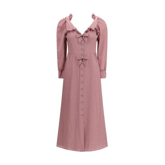 26SS 알레산드라리치 미디 원피스 ALFABX4314F46861941BB PINK