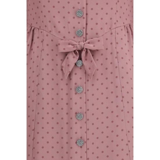 26SS 알레산드라리치 미디 원피스 ALFABX4314F46861941BB PINK - ALESSANDRA RICH