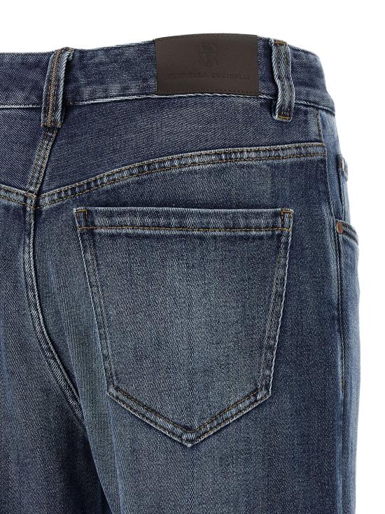 26FW 브루넬로 쿠치넬리 데님 팬츠 BR317000BM BLUE - BRUNELLO CUCINELLI