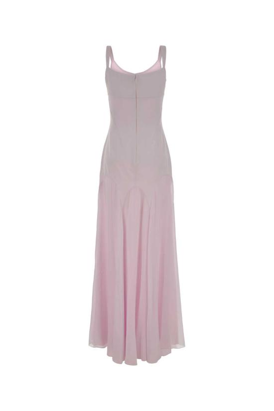 26SS 알렉산더 맥퀸 롱 원피스 852927QEAAL 5147 PINK - ALEXANDER MCQUEEN